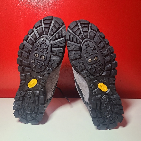 Lake MX101 Mens Vibram Lace Up Gray Cycling Mountain Biking Riding Shoes Size 6 - Picture 5 of 7